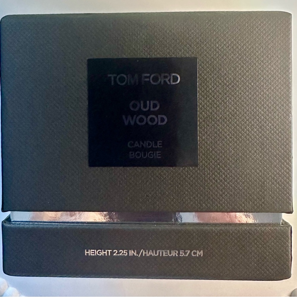 Tom Ford Oud Wood Candle Bougie 2.25IN/5.7CM NEW in box MSRP $140 - Picture 4 of 4
